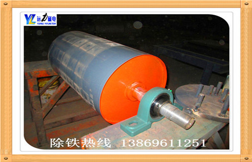 永磁磁选滚筒传动系统的改进 永磁磁选滚筒传动系统的改进